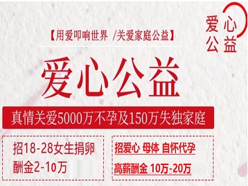 渝水捐卵助孕生子 爱心志愿者招募